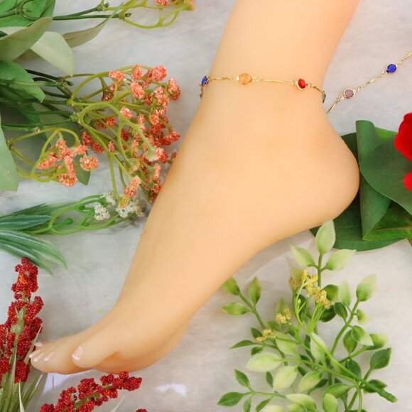 "New Beautiful Design Anklet for Women/Girls, Gift, A553 - Picture 5 of 10